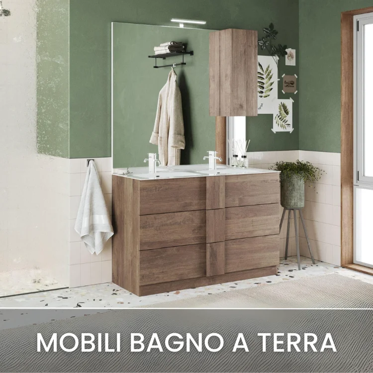 Menu Bagno 2 MOBILI BAGNO A TERRA