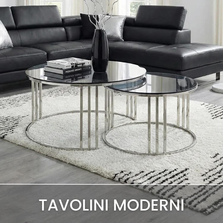 Menu Tavoli e Sedie 3 TAVOLINI MODERNI