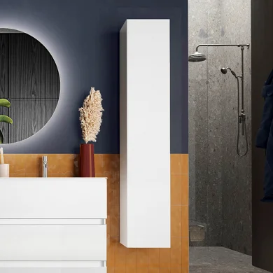Colonna bagno 25x138h cm 1 anta bianco lucido Moon