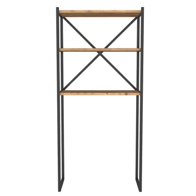 Mobile lavatrice 66x160h cm industrial metallo rovere Canarie