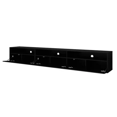 Mobile porta TV sospeso 270x42h cm nero Emotion Gihome®