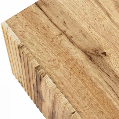 Parete attrezzata 290x183h cm moderna cannettato quercia Essence
