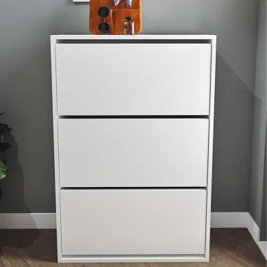 Scarpiera ingresso 74x110h cm moderna bianco Palmaria