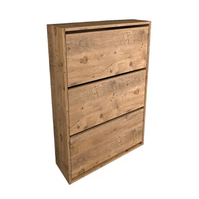 Scarpiera ingresso 74x110h cm moderna rovere Palmaria