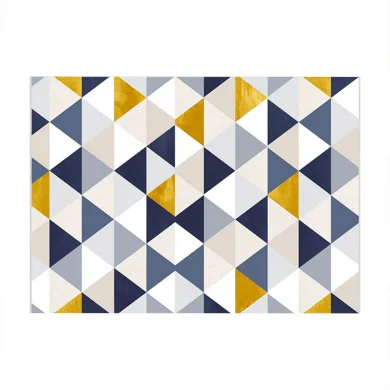 Tappeto da sala con fantasia 200x290cm bianco blu Velino