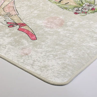 Tappeto rettangolare bambino 100x150cm fantasia Ballo