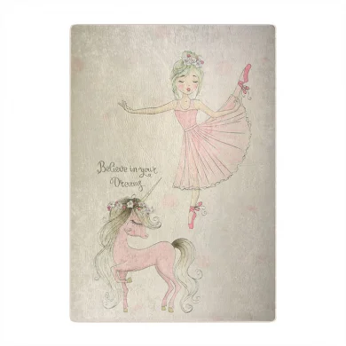 Tappeto rettangolare bambino 100x150cm fantasia Ballo