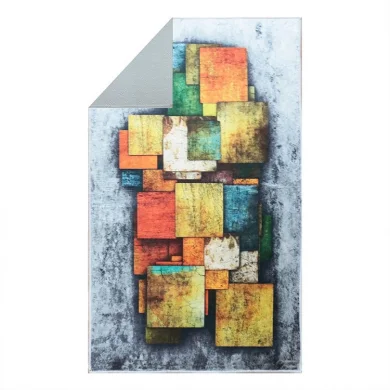 Tappeto salotto rettangolare 120x180cm colorato Cubico