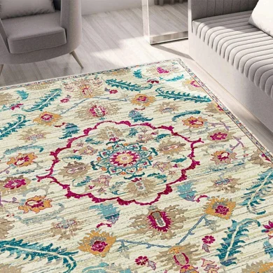 Tappeto salotto rettangolare 120x180cm greca Cipro