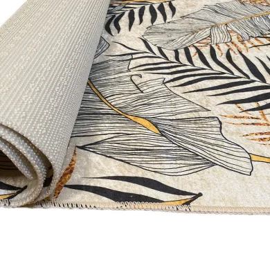 Tappeto salotto rettangolare 160x230cm giallo grigio Umbria