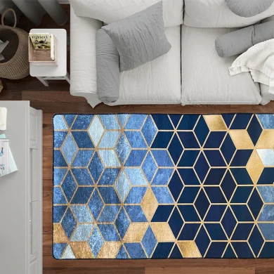 Tappeto 200x290cm rettangolare salotto blu Albiolo