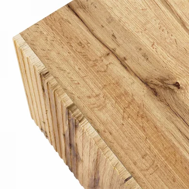 Vetrinetta 60x183h cm 1 anta moderna cannettato quercia Essence