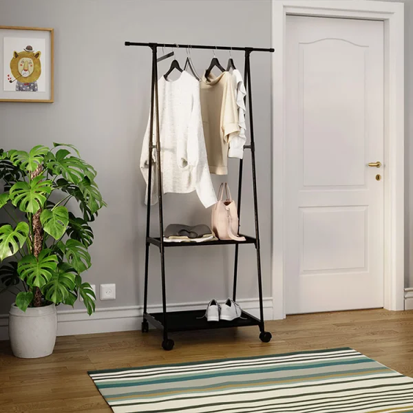 ZOZOE Appendiappeso In Acciaio Inox 201 Con Base In Marmo Naturale - 170 Cm, 8 Ganci, Capacità 81 Kg, Argento