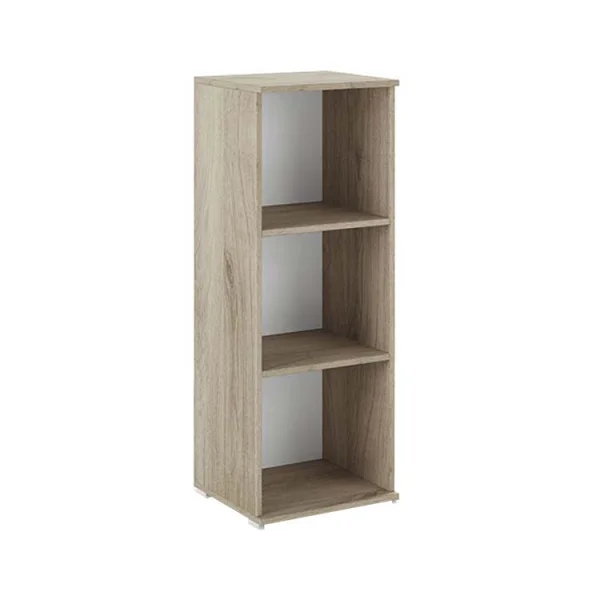 Libreria 40x106h cm a colonna 2 ripiani rovere Time G
