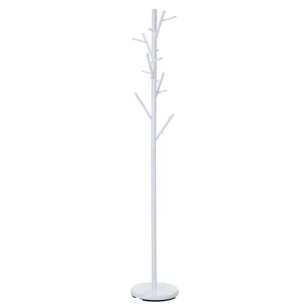 Appendiabiti Ø30x176h cm moderno acciaio bianco Singapore