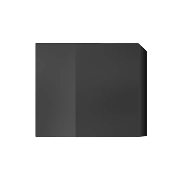 Pensile cubo sospeso 55x50h cm 1 anta reversibile grigio lucido Infinity