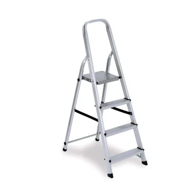 Scala 4 gradini mobile 42x128cm alluminio Dotta