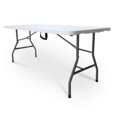 Tavolo da pranzo rettangolare 183x76cm faggio bianco grigio Raul