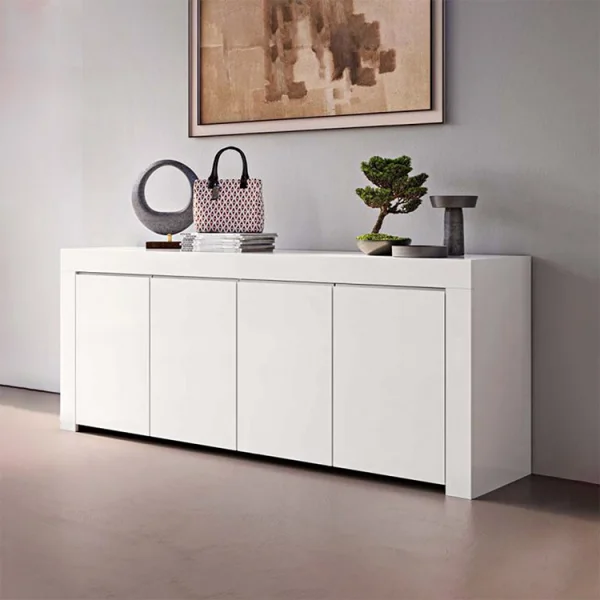Mobile tv 4 ante Essence bianco | in offerta su Garnero Arredamenti Mobile tv 4 ante Essence bianco | in offerta su Garnero Arredamenti