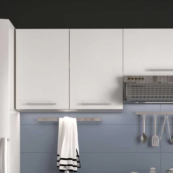 Cucina 240cm moderna componibile bianca rovere Urban