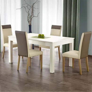 Tavolo allungabile moderno 160/298cm bianco Califa