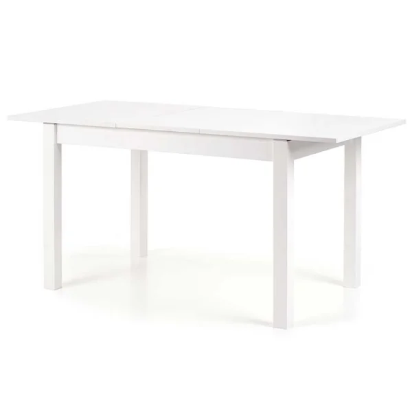 Tavolo 118/158cm allungabile salvaspazio moderno bianco Iceberg