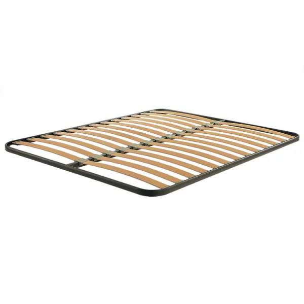 DUÉRMETE ONLINE Letto Completo con Materasso viscoelastico Lite Viscogel Reversibile + Rete a doghe Larghe con Gambe, Set, 135x180 DUÉRMETE ONLINE Letto Completo con Materasso viscoelastico Lite Viscogel Reversibile + Rete a doghe Larghe con Gambe, Set, 135x180