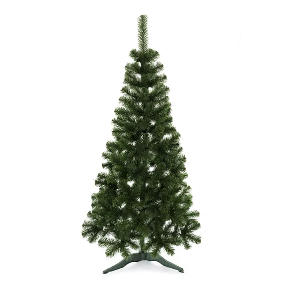 Albero di Natale moderno abete ecologico 120cm verde Noel