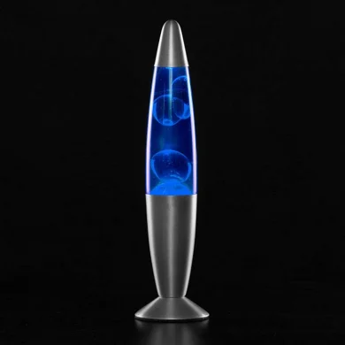 Lampada da tavolo portatile 9x34cm azzurro Lava