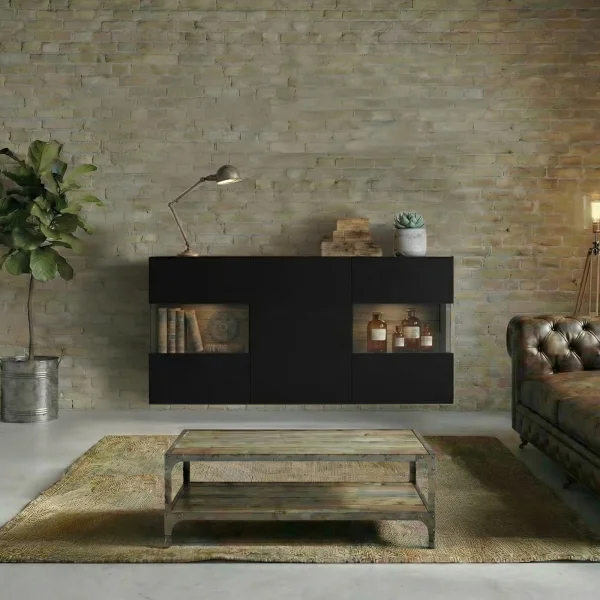 Muuto Credenza Enfold, 186 cm, bassa, rovere - rosso intenso | Finnish Muuto Credenza Enfold, 186 cm, bassa, rovere - rosso intenso | Finnish