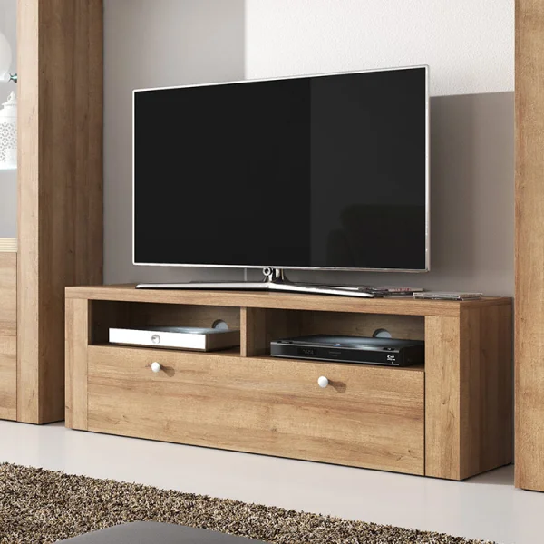 Mobile porta tv 1 anta 140x49cm rovere Paloma 2