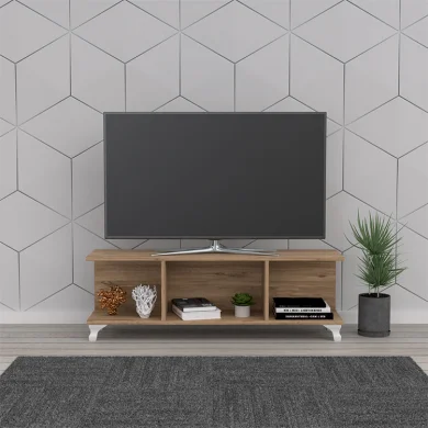 Mobile porta tv moderno 120x34cm rovere Nevil