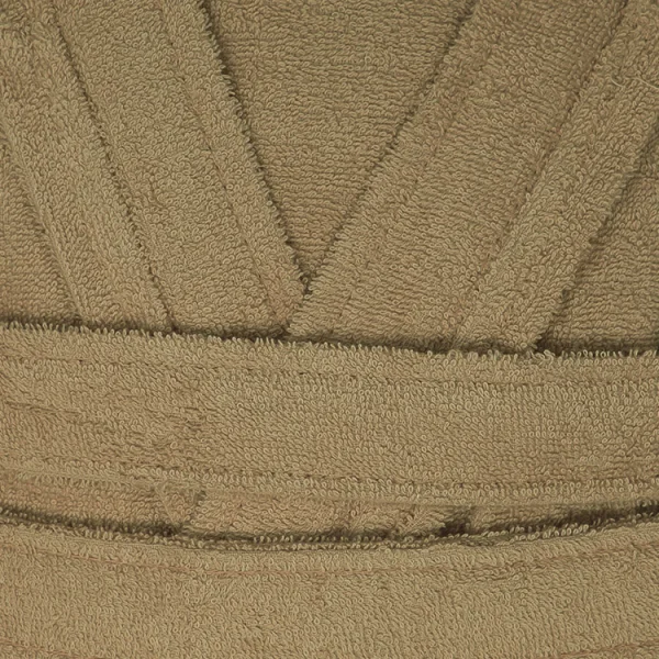 Accappatoio bagno in microspugna con cappuccio taglia S/M beige Veneto