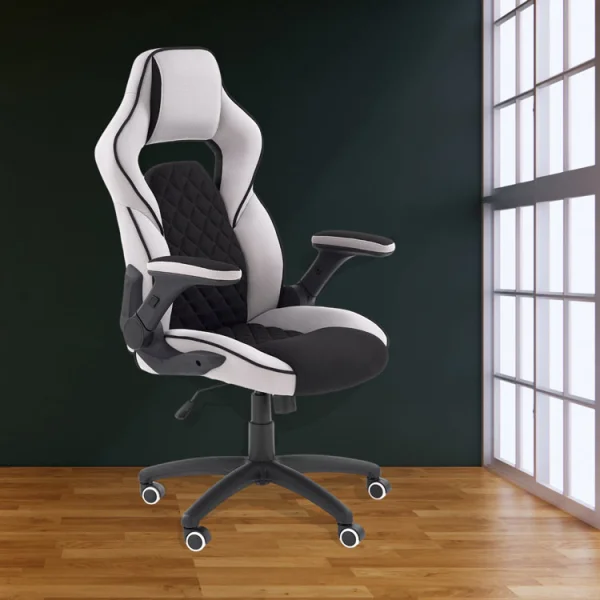 Sedia nero grigio gaming da ufficio Dodge Gihome®