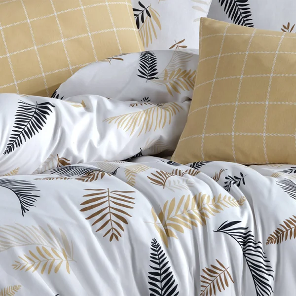 Set copripiumino matrimoniale oversize e federe 240x260cm beige Ingrid