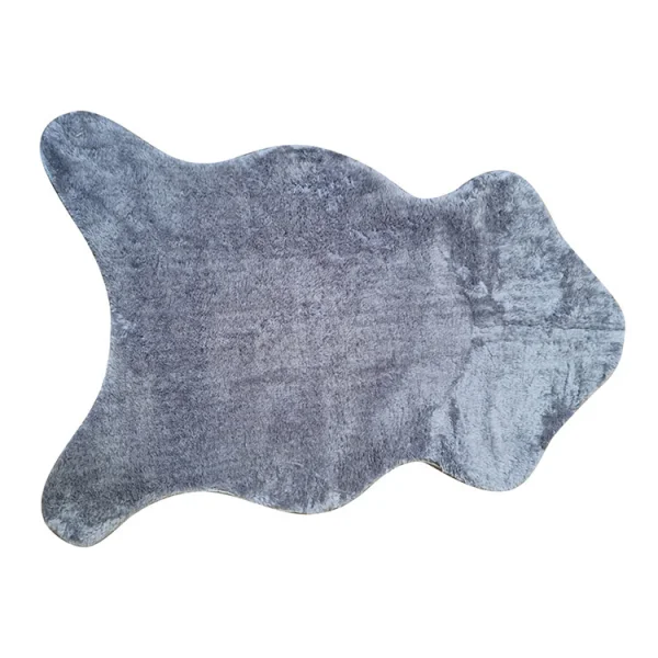 Tappeto sagomato in ecrù 70x100cm grigio Gabriel