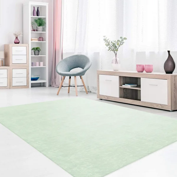 Tappeto salotto rettangolare 120x180cm verde chiaro Opium