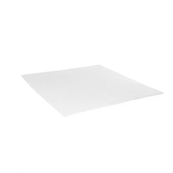 Topper matrimoniale oversize 180x200cm trapuntato imbottito con elastici bianco Corsica