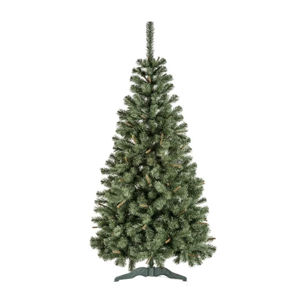 Albero di Natale 150cm design moderno verde con pigne Artesian