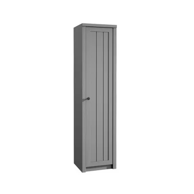 Armadio 50x198cm 1 anta grigio Provenza