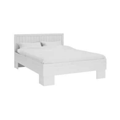 Letto matrimoniale 160x200cm bianco frassinato Provenza