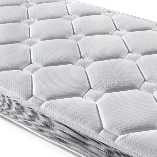 Materasso matrimoniale 160x200cm anallergico antiacaro H.15cm Smart Sleep