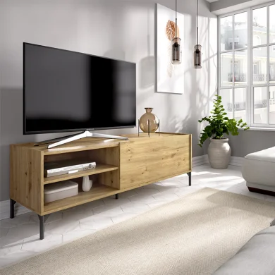 Mobile porta TV 155cm legno rovere Alejandro