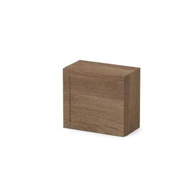 Cubo sospeso 1 anta con telaio 55x50cm rovere scuro Sunset