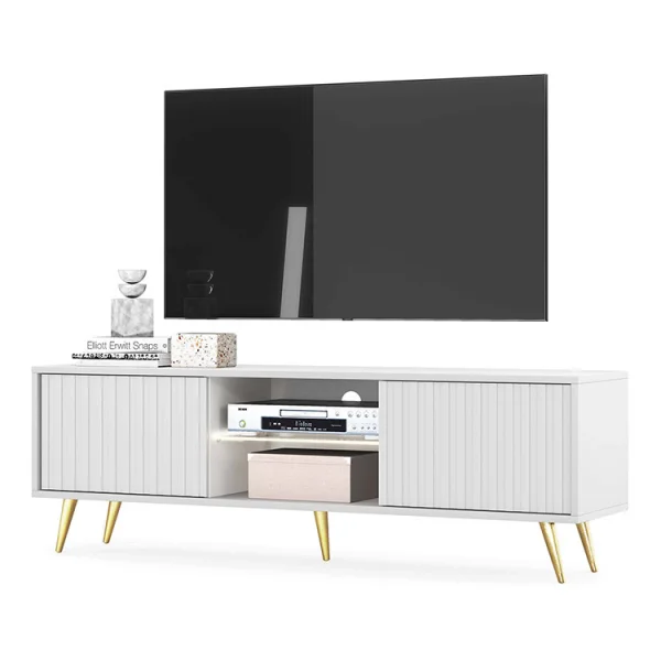 Mobile porta tv 135x45cm 2 ante bianco Celestia