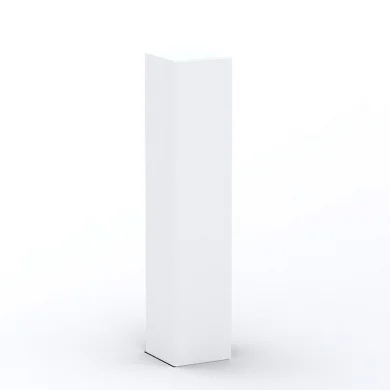 Pensile verticale moderno 1 anta 29x138cm bianco lucido Sunset