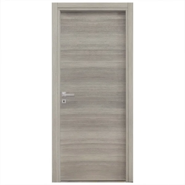 Porta battente reversibile per interni 70x210cm rovere grigio Niagara