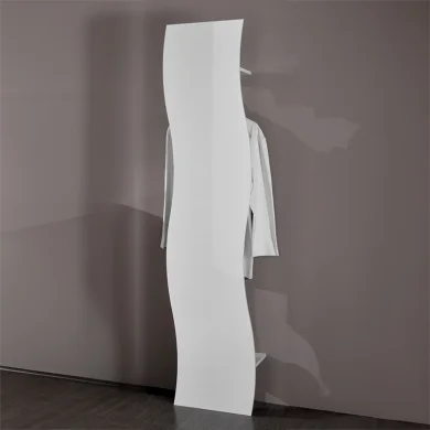 Appendiabiti da ingresso moderno 40x186cm bianco lucido Sea Gihome®