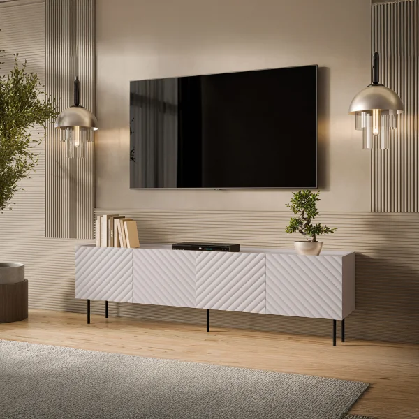 YESHOMY Moderno supporto per TV LED per televisori fino a 65 pollici YESHOMY Moderno supporto per TV LED per televisori fino a 65 pollici