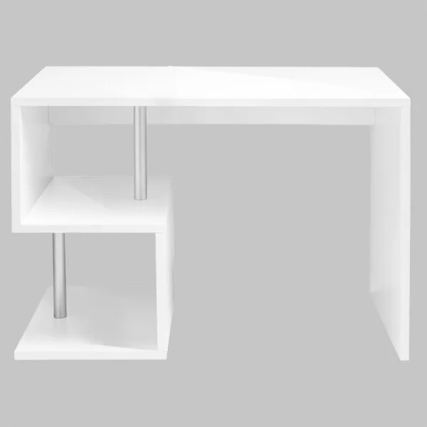 Scrivania ufficio 100x78cm bianco lucido ErgoDesk